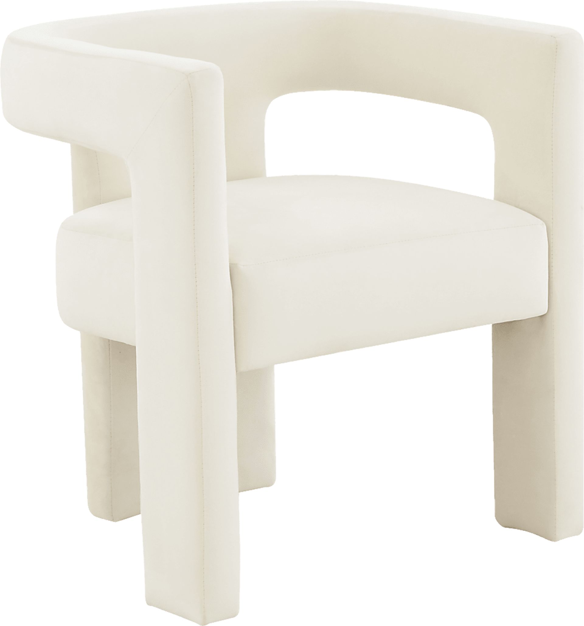 Remagen Cream Accent Chair - Image 3