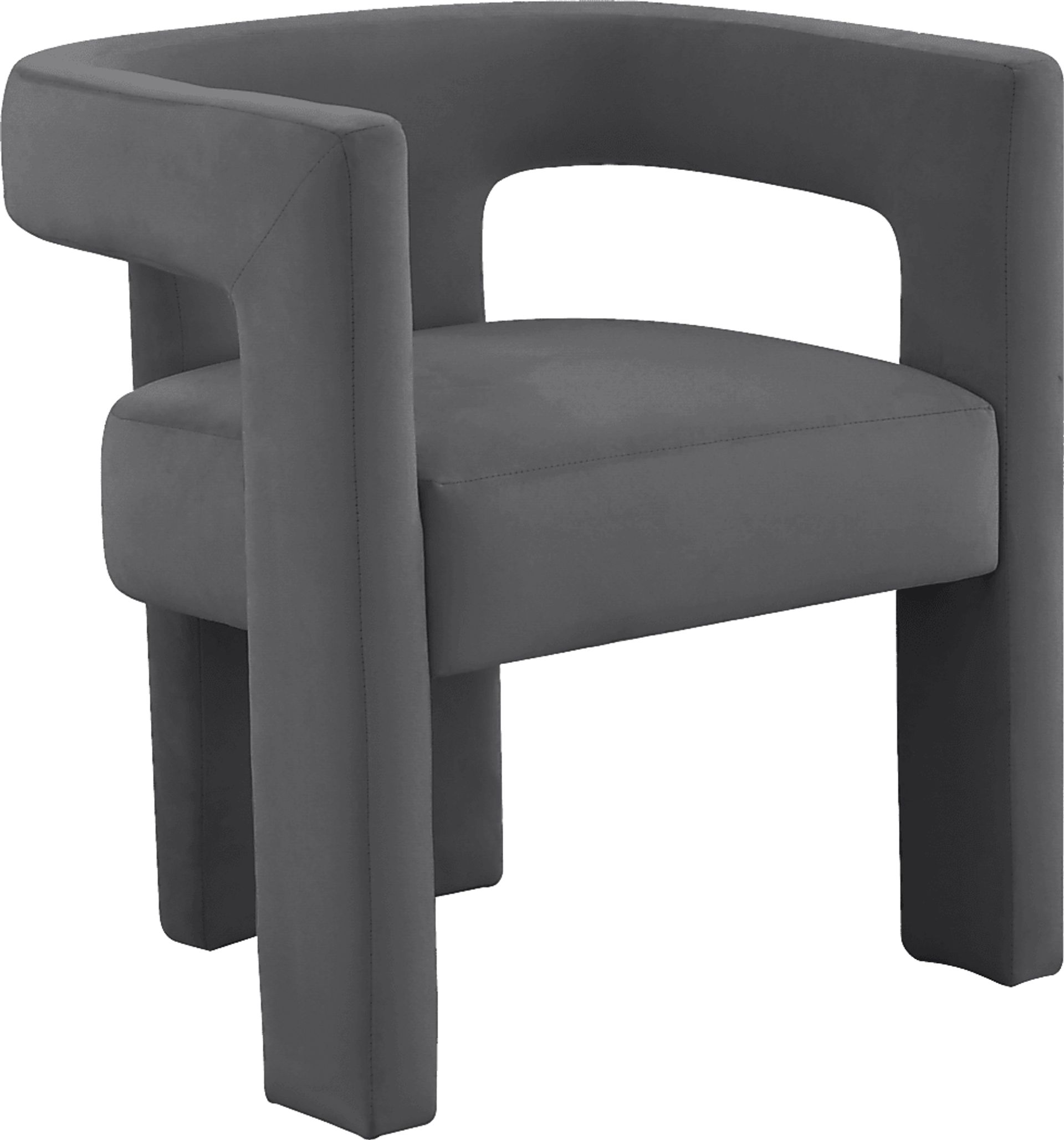 Remagen Dark Gray Accent Chair - Image 4