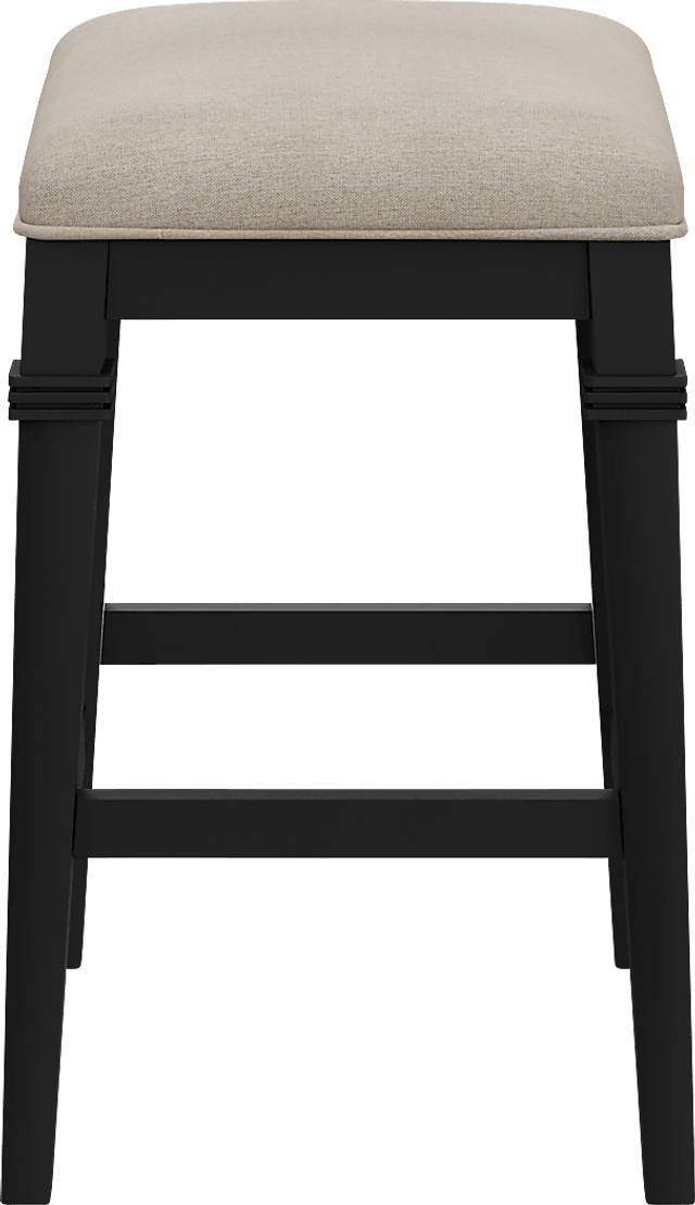 Rembles Black Counter Height Stool - Thumbnail - Image 3
