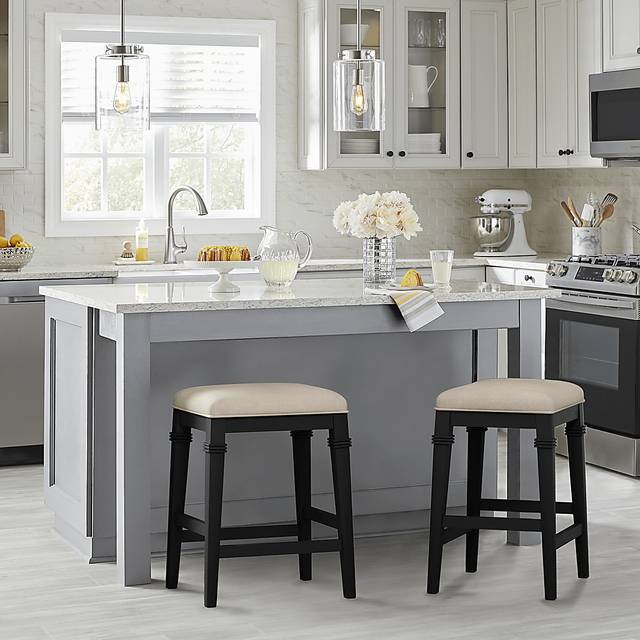 Rembles Black Counter Height Stool - Thumbnail - Image 9