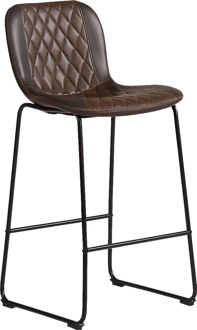 Remi Brown Barstool - Thumbnail - Image 1