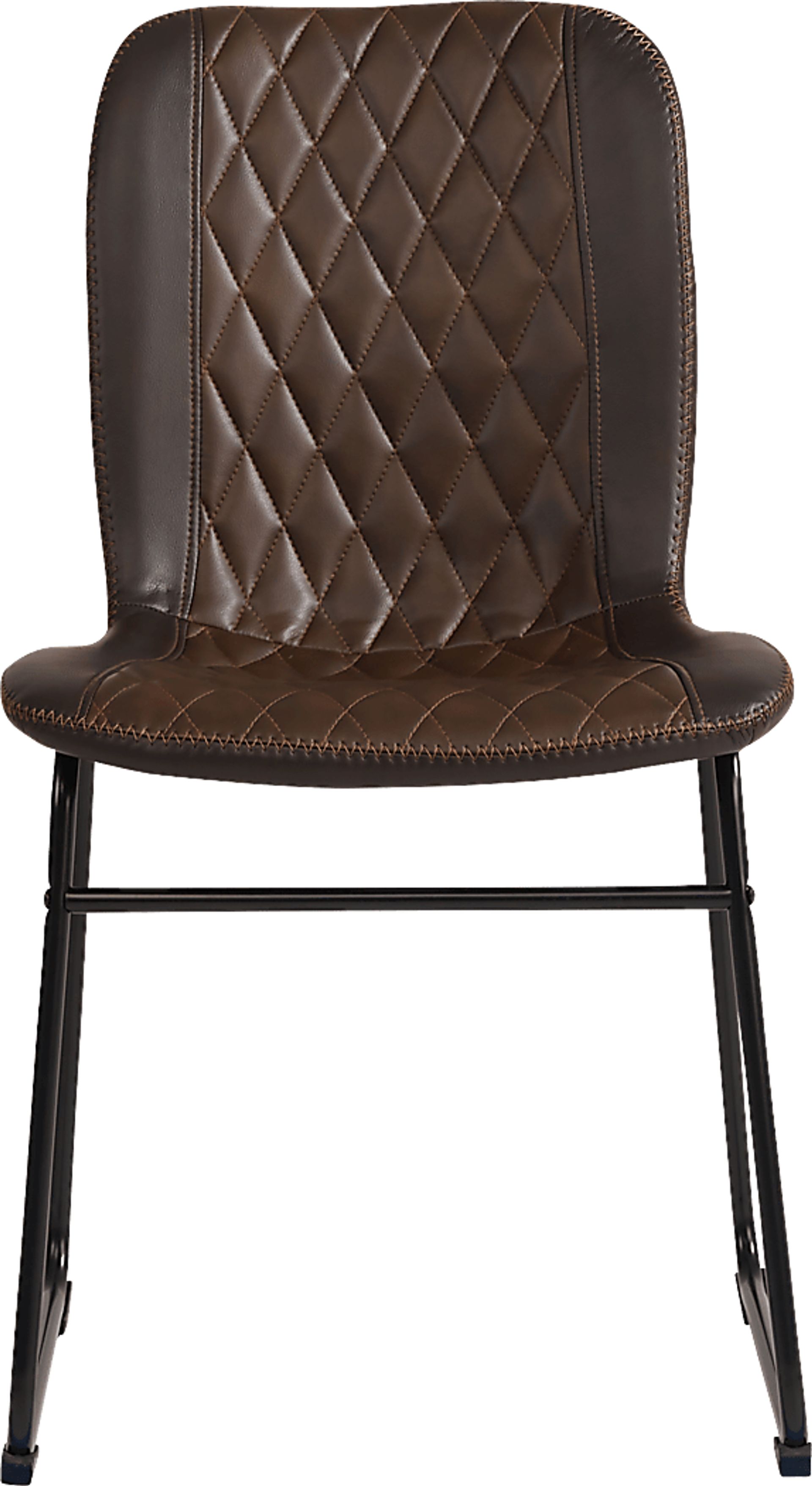 Remi Brown Side Chair - Image 2