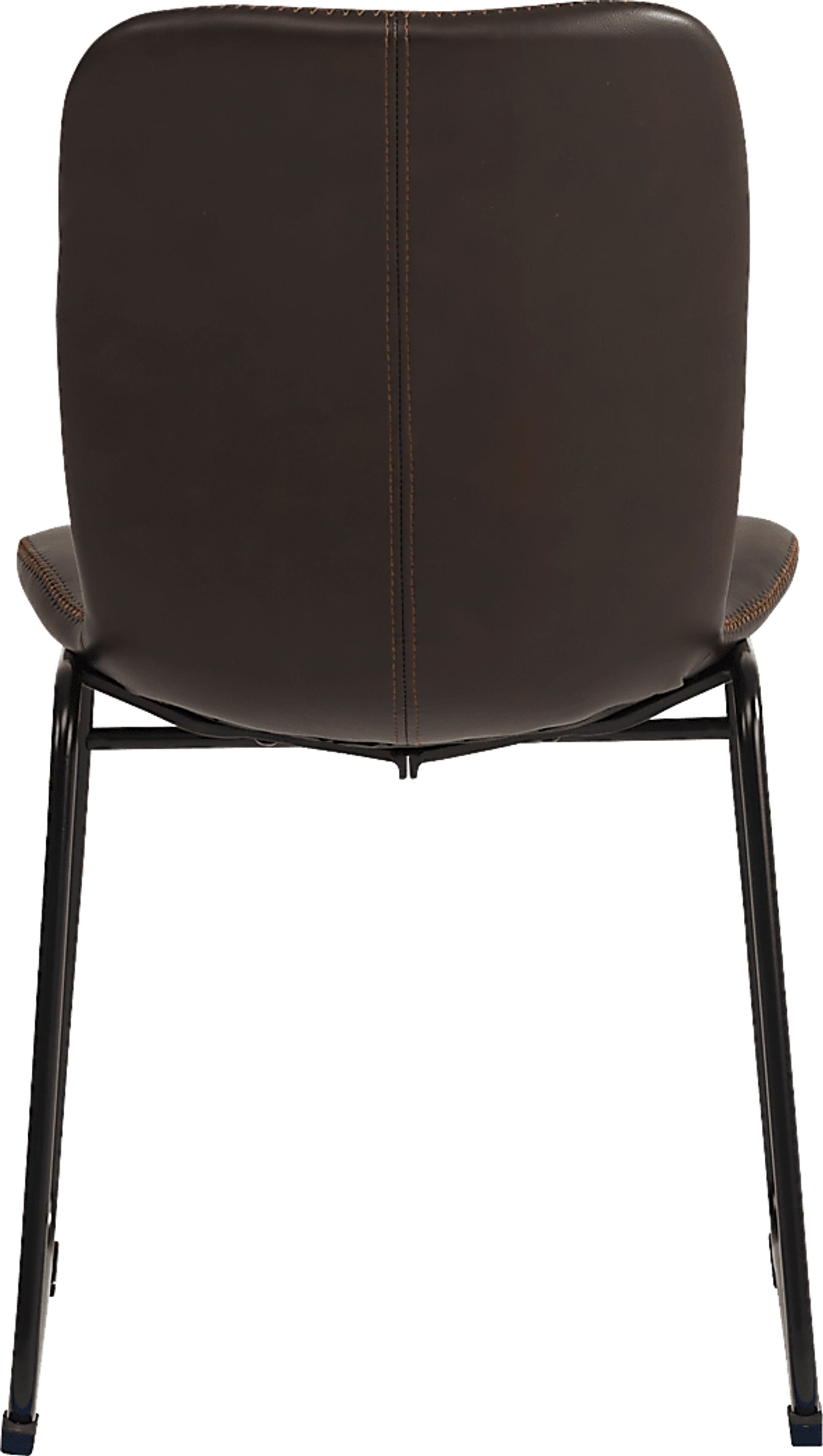 Remi Brown Side Chair - Image 3