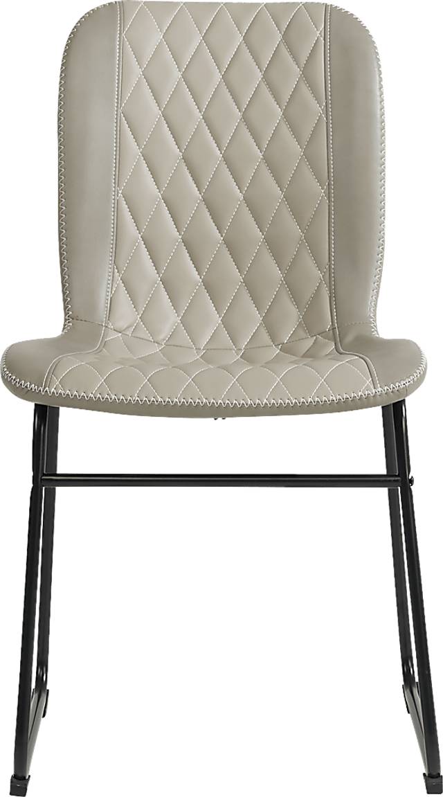 Remi Gray Side Chair - Thumbnail - Image 2