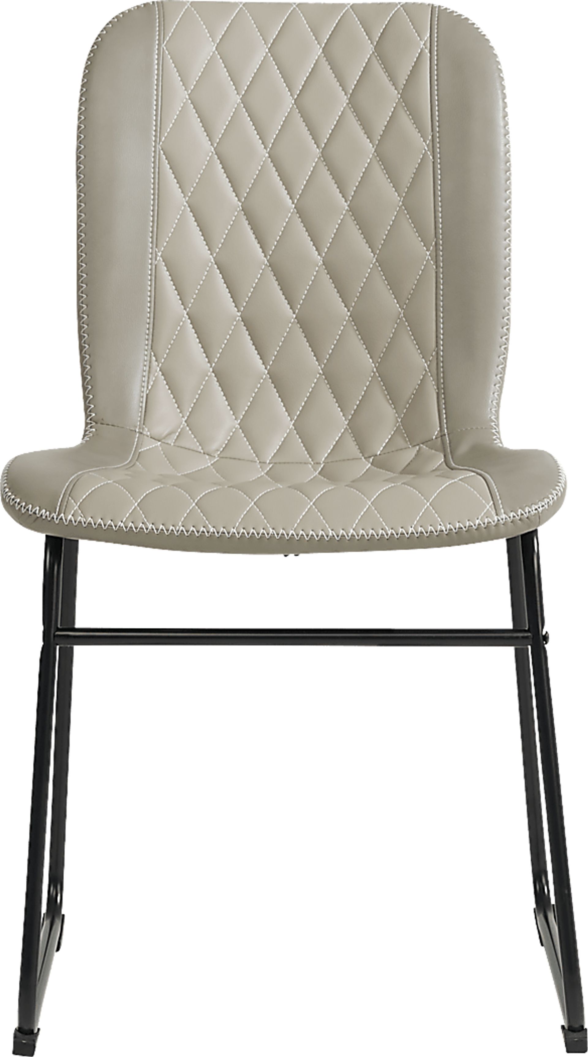 Remi Gray Side Chair - Image 2