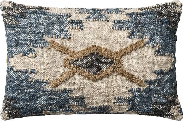 Remie Blue Accent Pillow - Thumbnail - Image 1