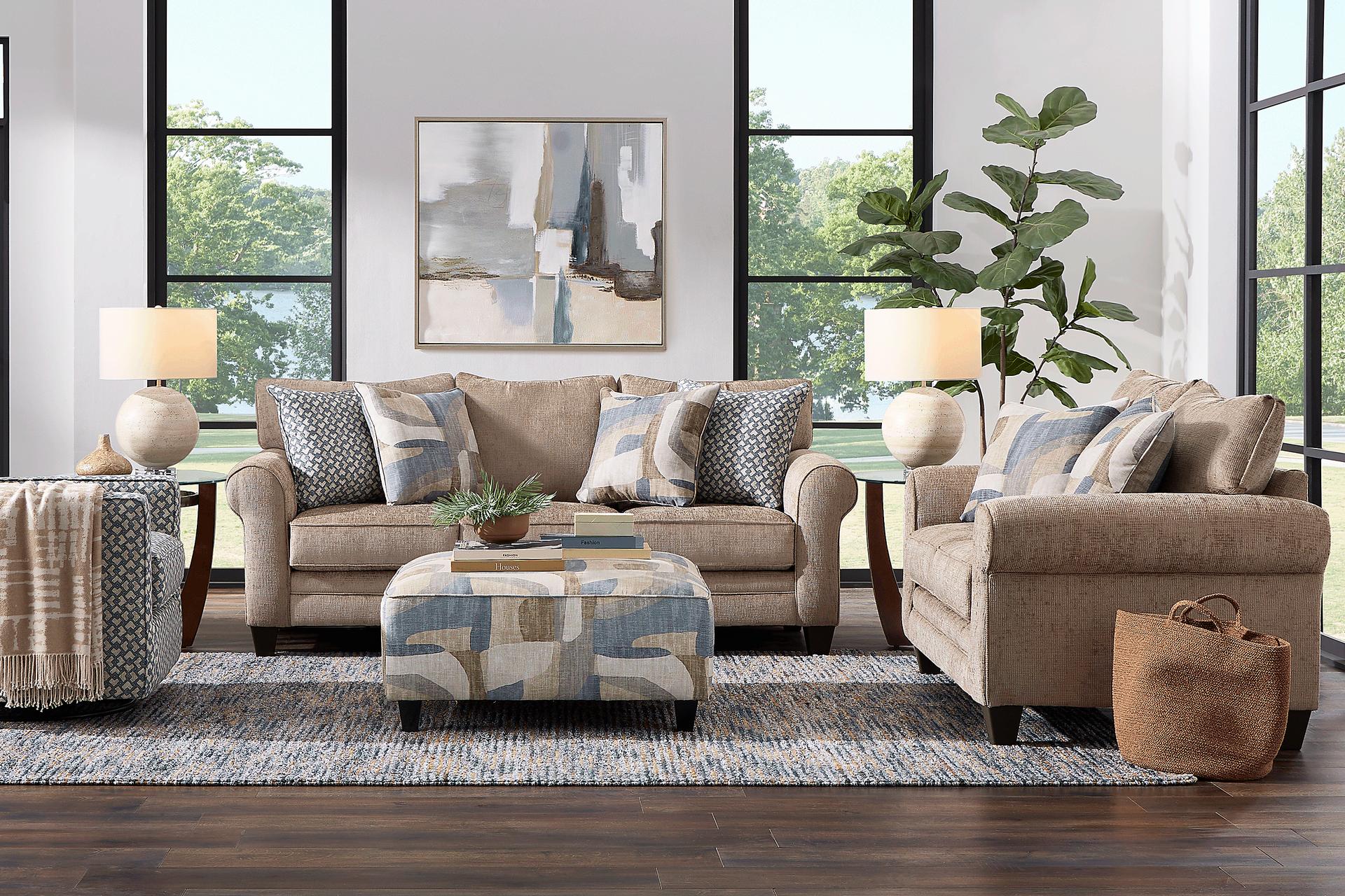 Remington Heights Cocoa 2 Pc Living Room