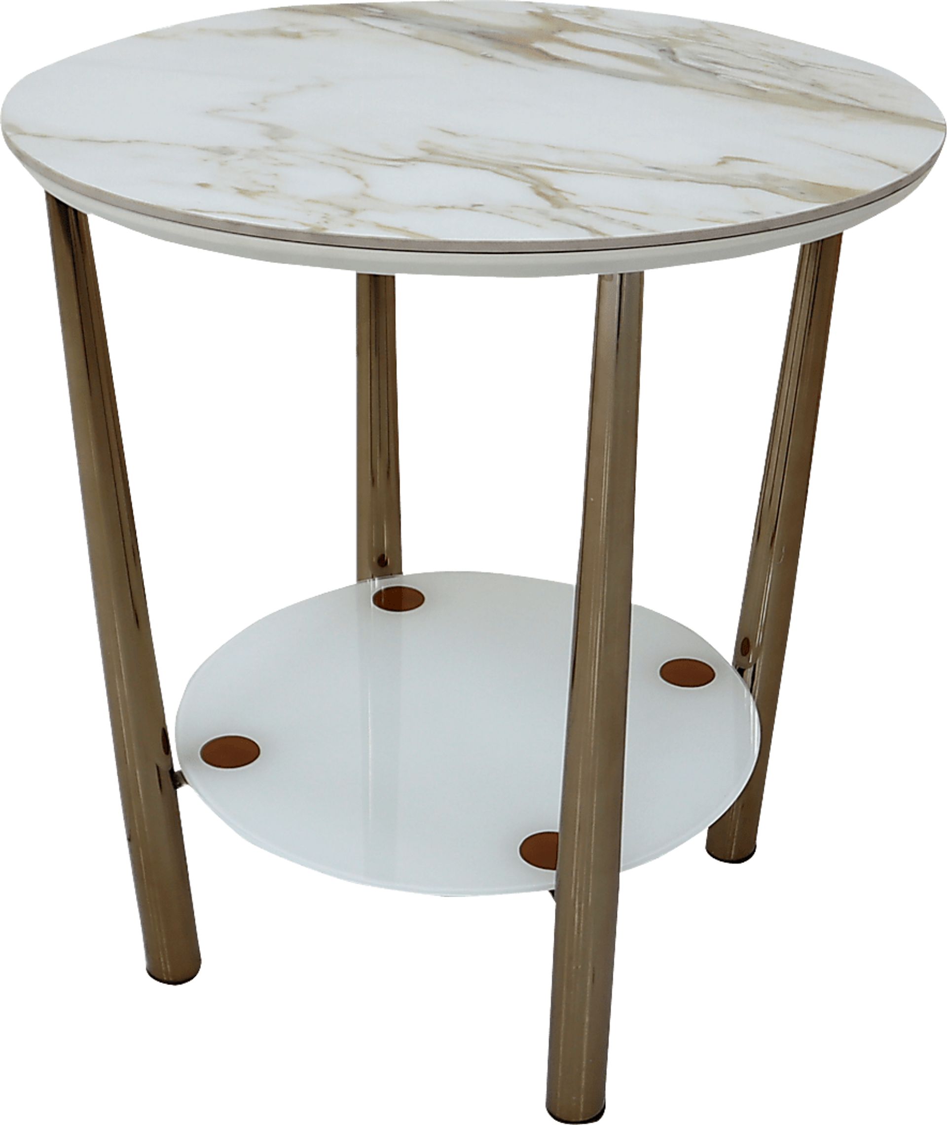 Renata Champagne End Table - Image 1