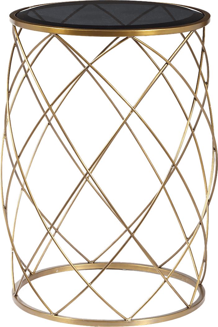 Rene Gold Accent Table Rooms To Go