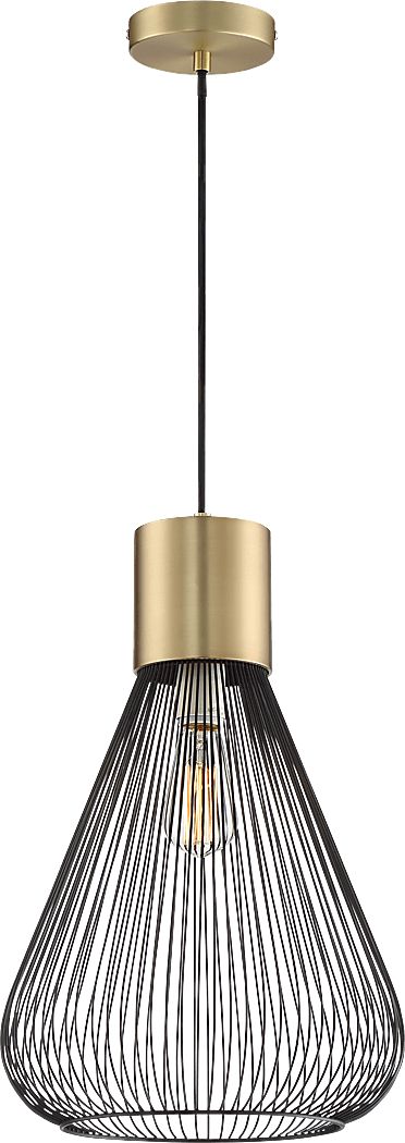 Renellie Club Black Pendant