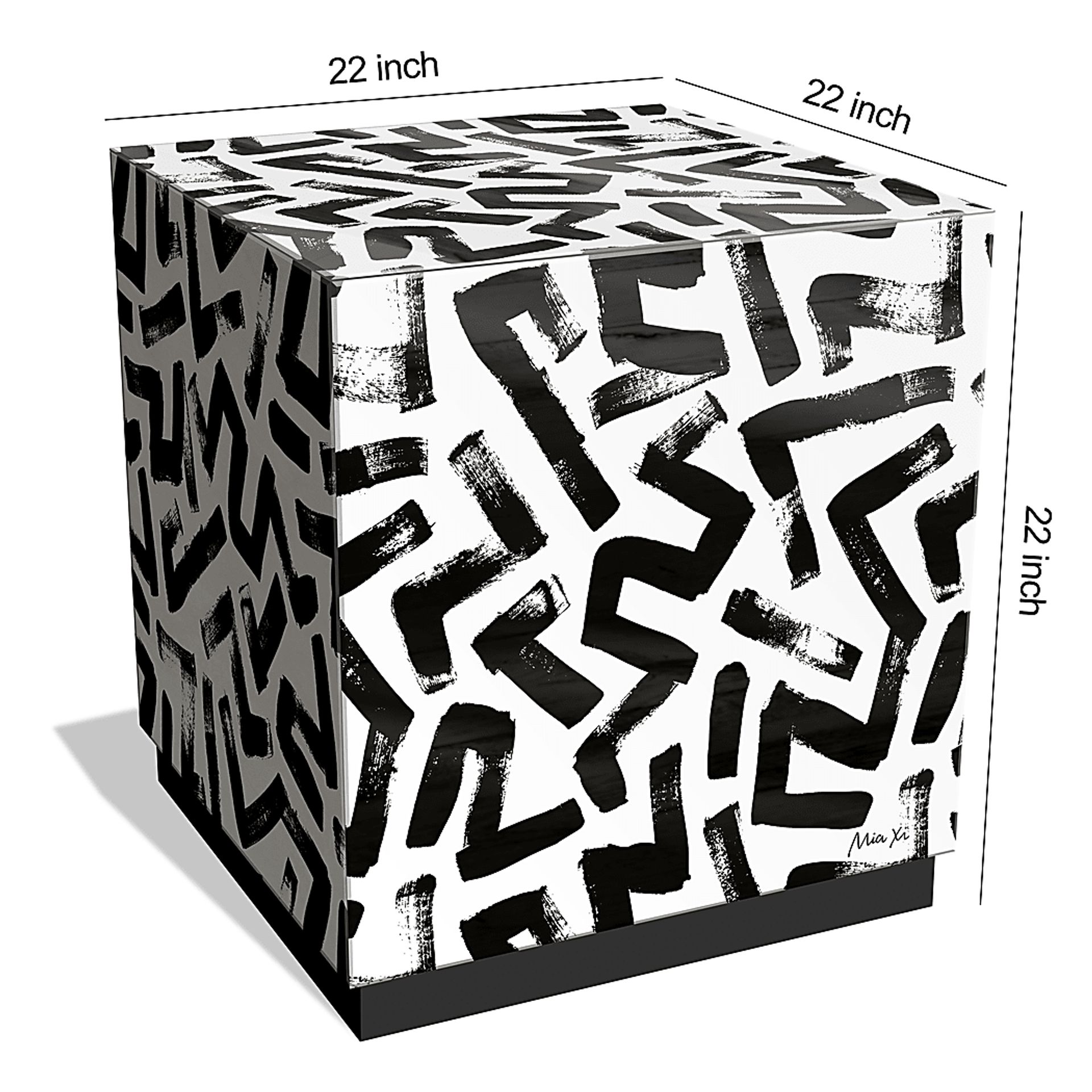 Reneta Black Accent Table - Image 8