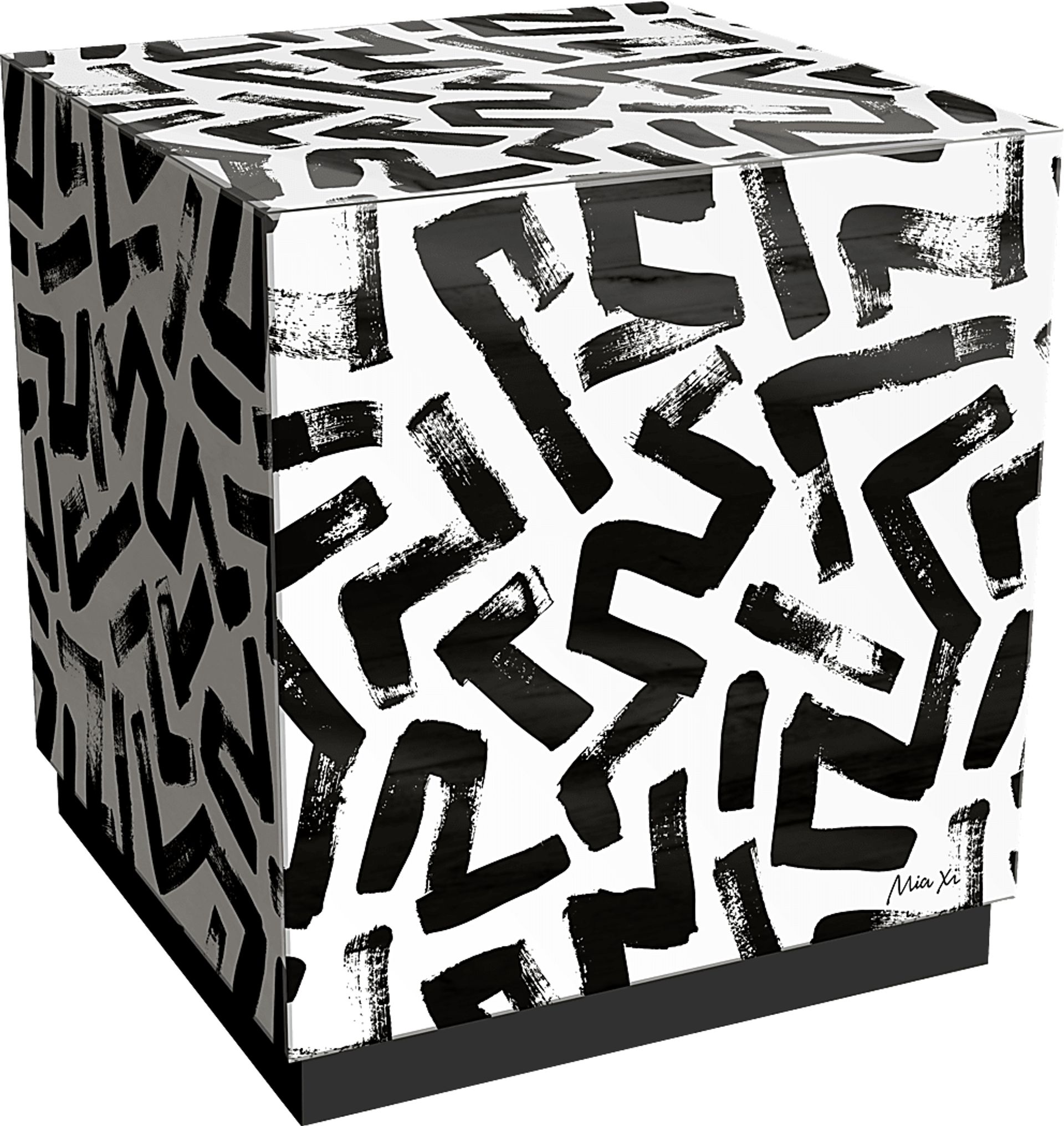 Reneta Black Accent Table - Image 1