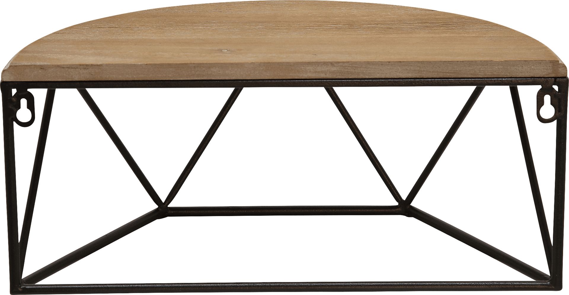 Renezet Brown Wall Shelf - Image 2
