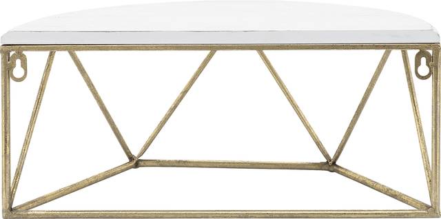 Renezet Gold Wall Shelf - Thumbnail - Image 5