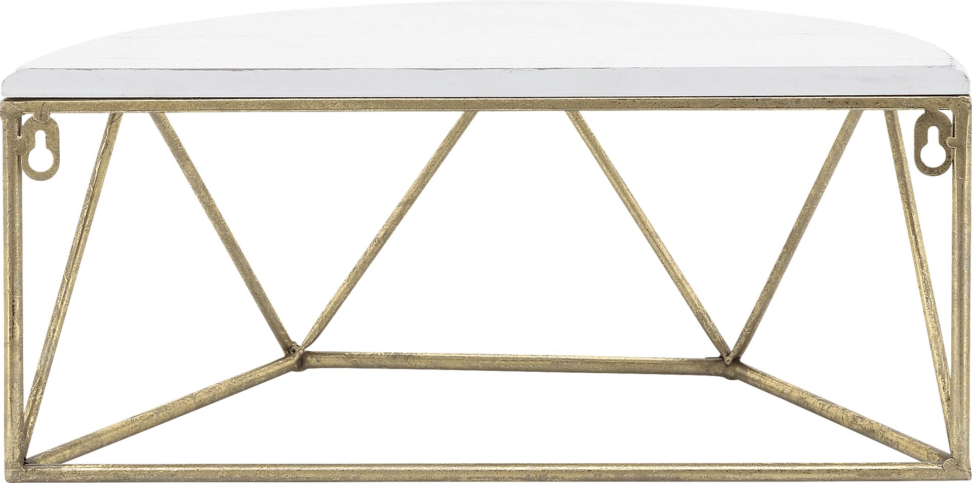 Renezet Gold Wall Shelf - Image 5