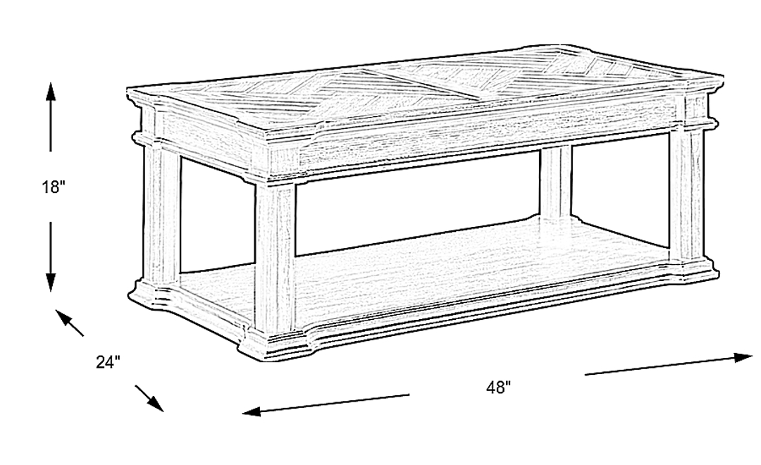 Renfield Cocktail Table