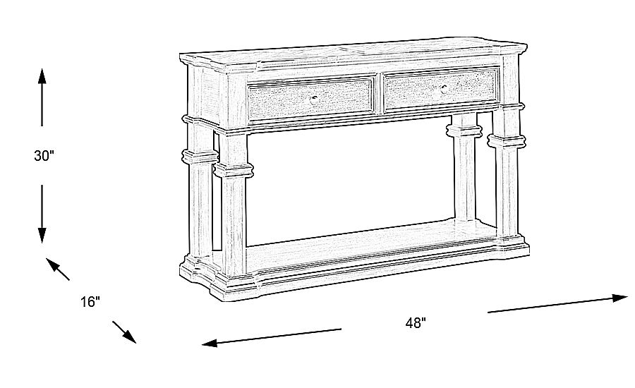 Renfield Sofa Table Rooms To Go