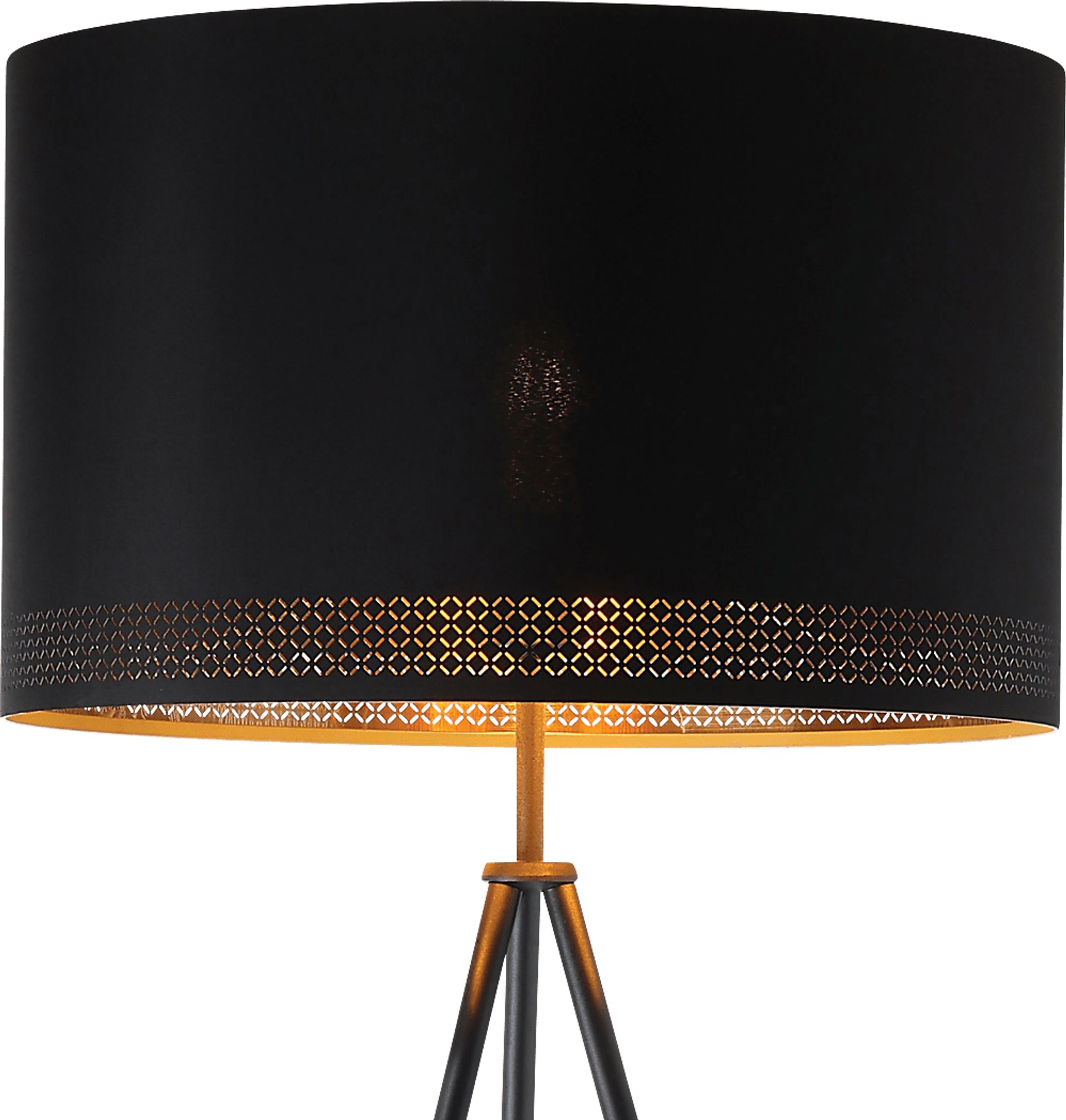 Renfrew Lane Black Floor Lamp - Image 3