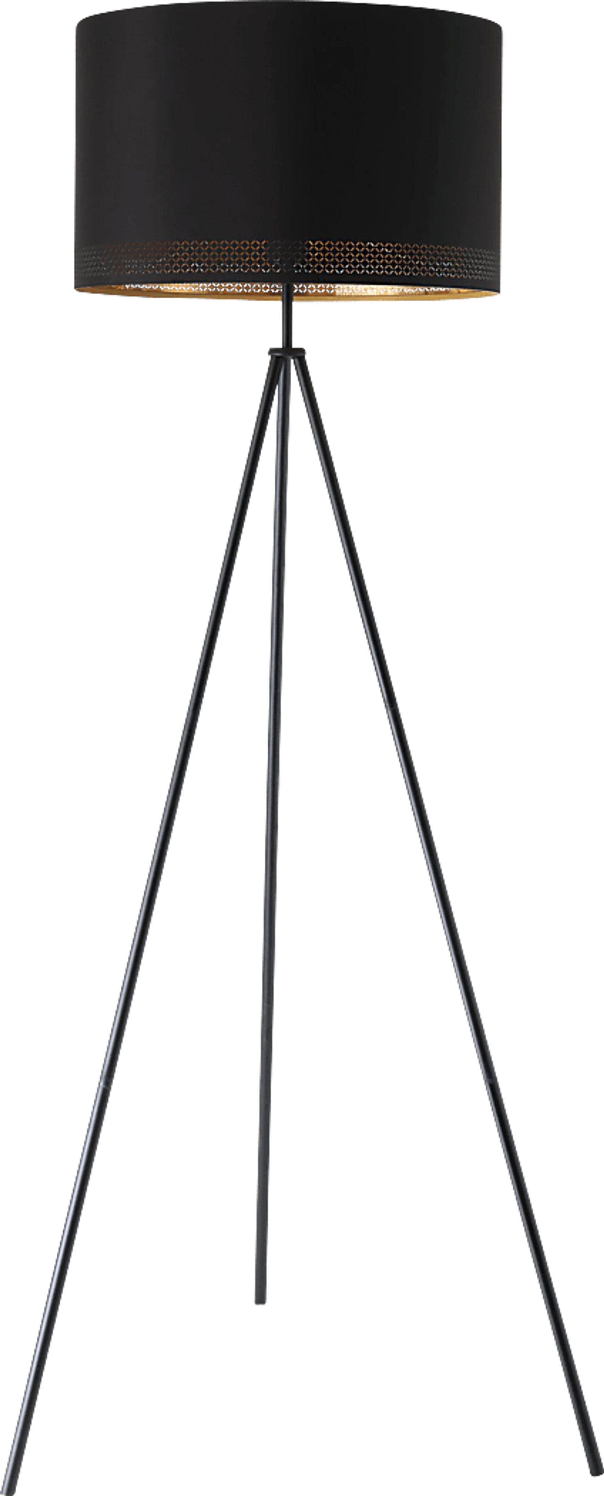 Renfrew Lane Black Floor Lamp - Image 1