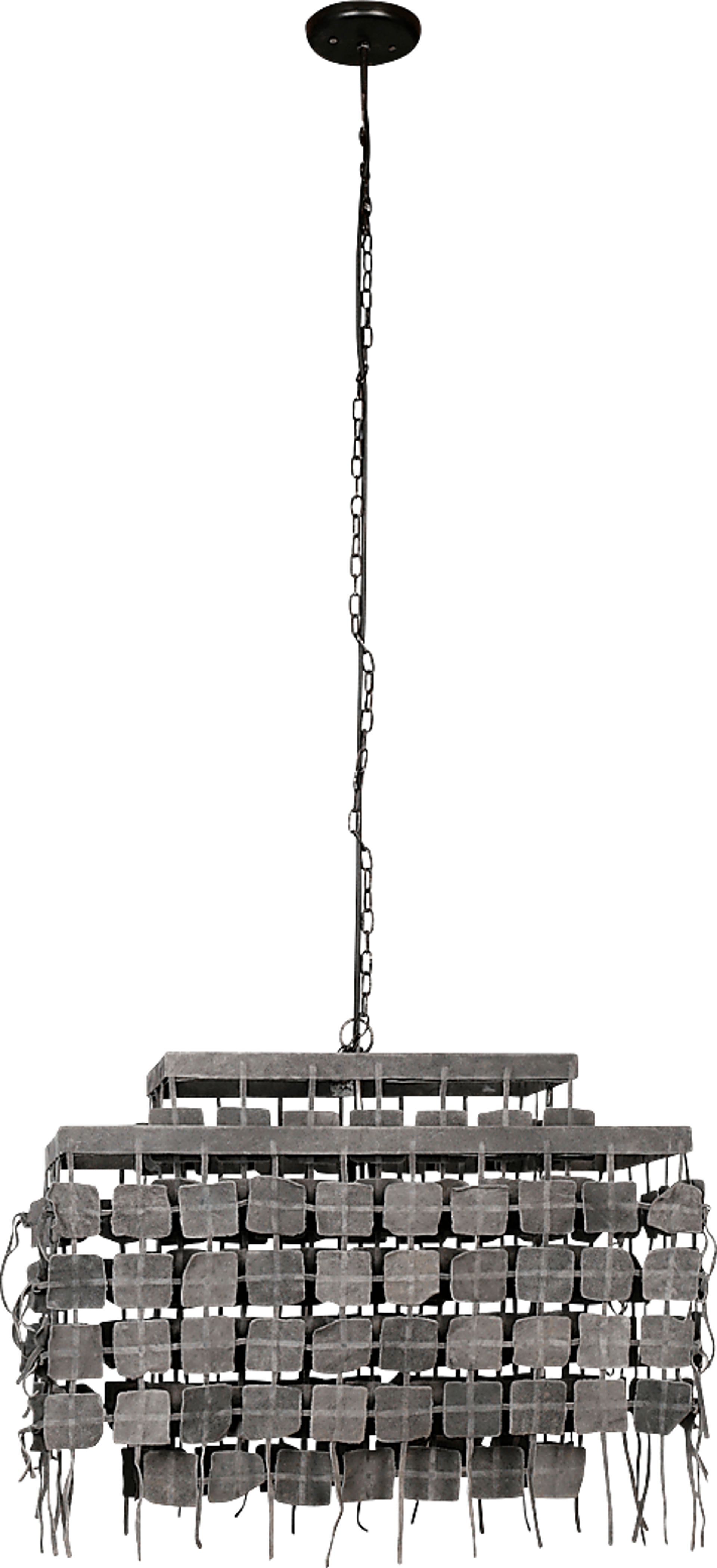 Reniston Large Gray Chandelier - Image 2