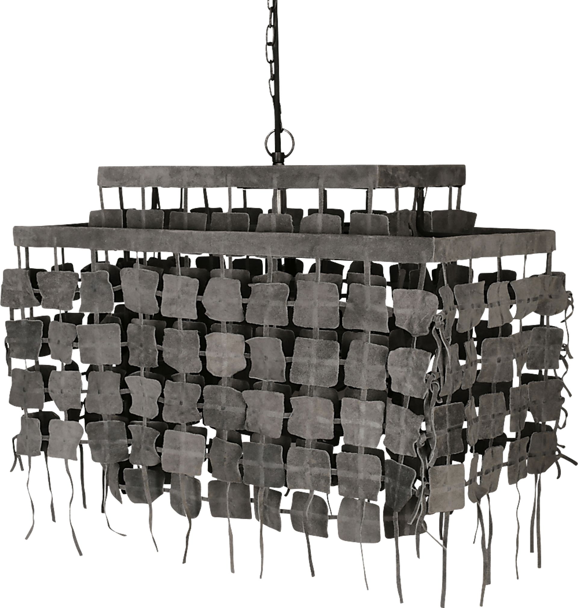 Reniston Large Gray Chandelier - Image 1