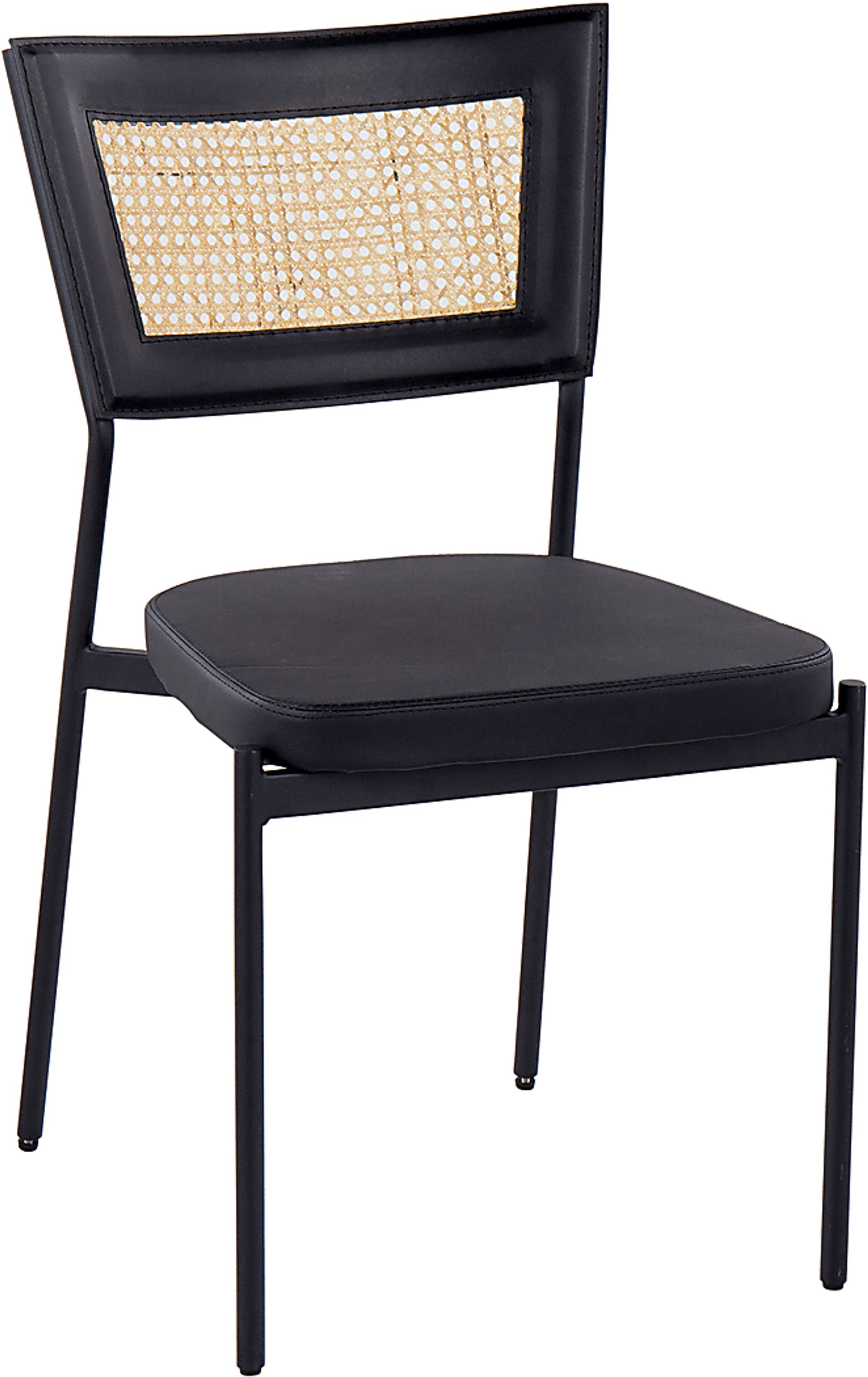 Renneau Black Side Chair, Set of 2 - Image 6