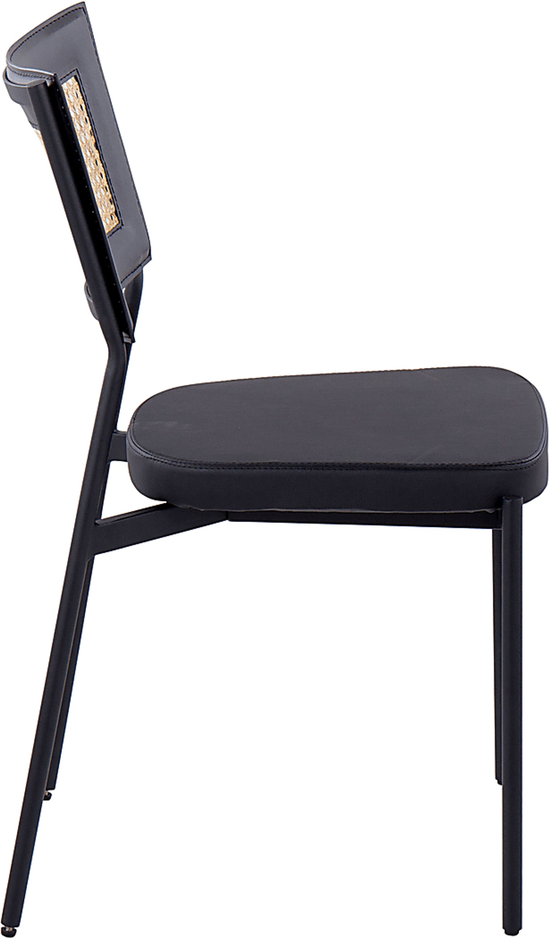 Renneau Black Side Chair, Set of 2 - Image 7