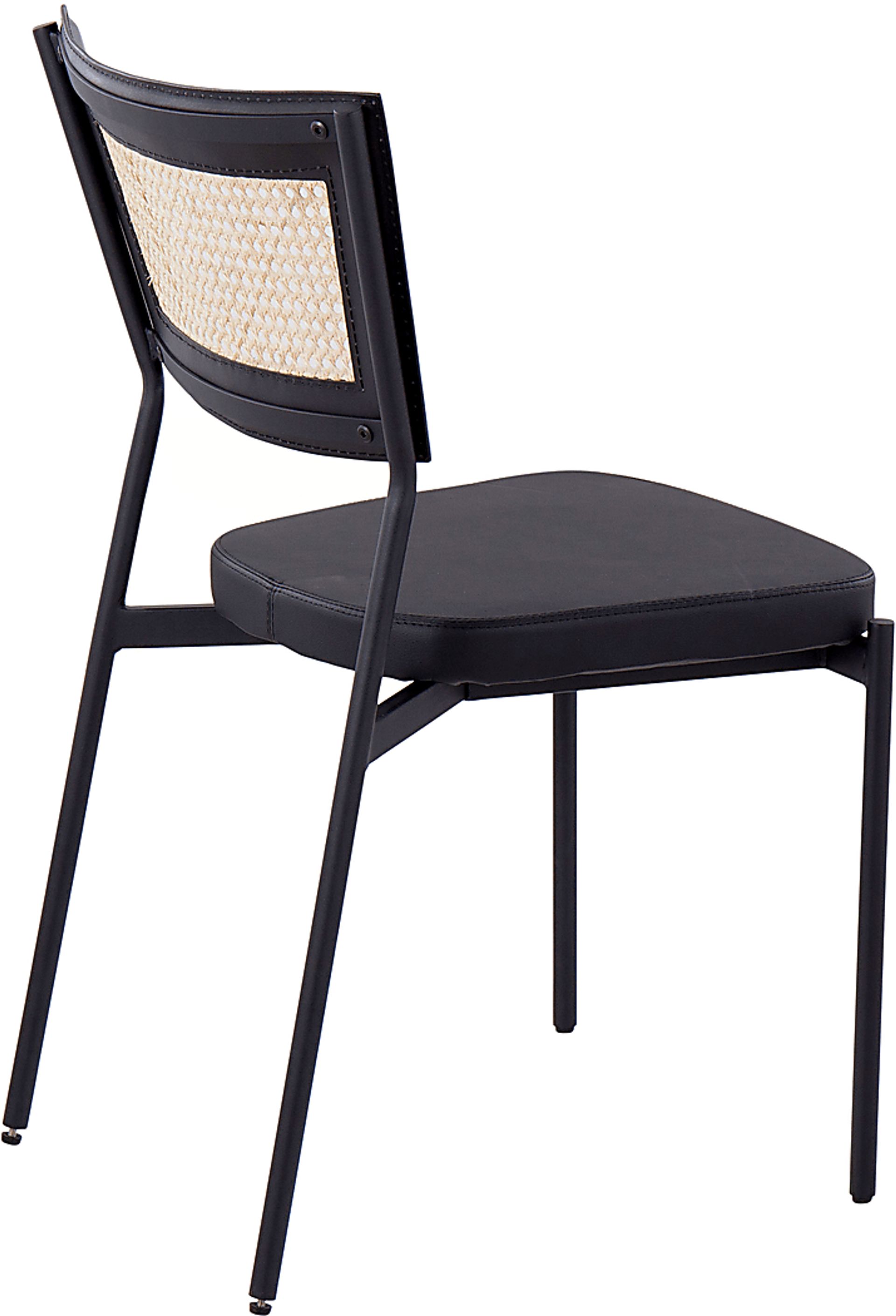 Renneau Black Side Chair, Set of 2 - Image 8