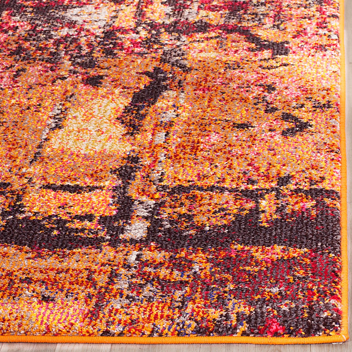 Renner Mill Orange 5'1 x 7'7 Rug