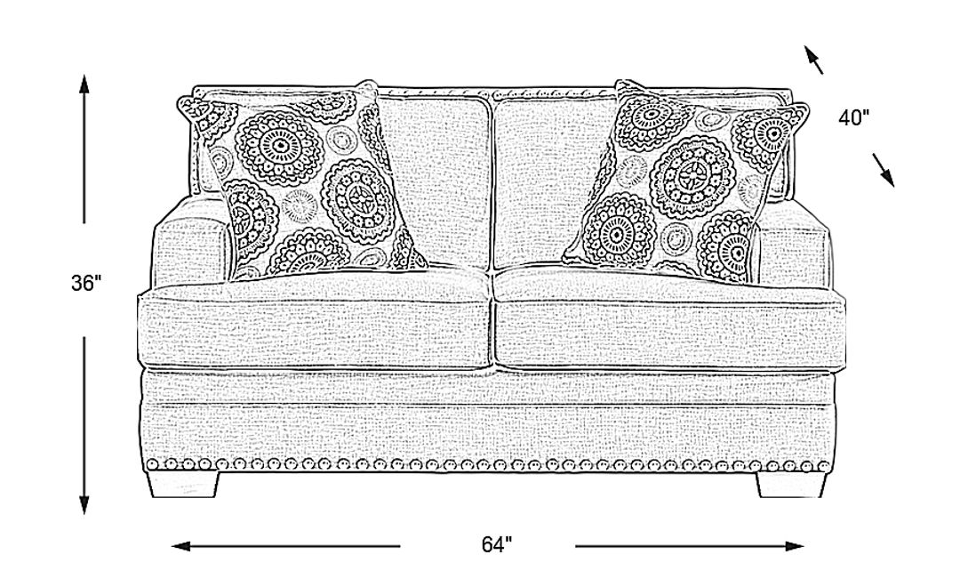Reno Hills Loveseat