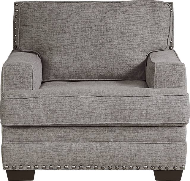Reno Hills Gray Accent Chair - Thumbnail - Image 2