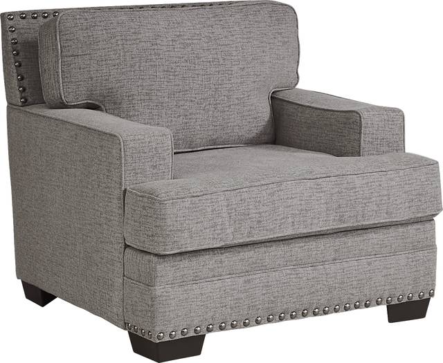 Reno Hills Gray Accent Chair - Thumbnail - Image 1