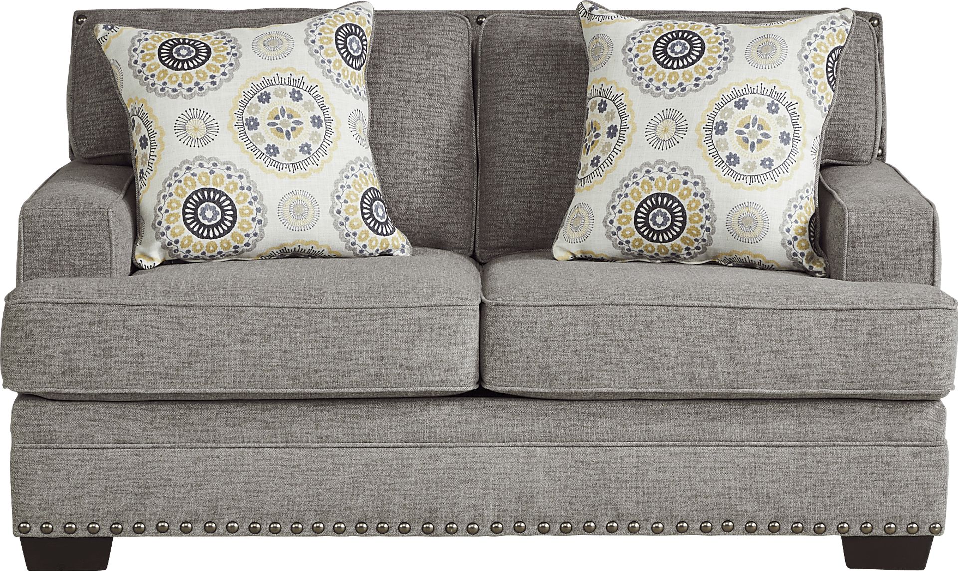 Reno Hills Gray Woven 5 Pc Living Room - Image 5