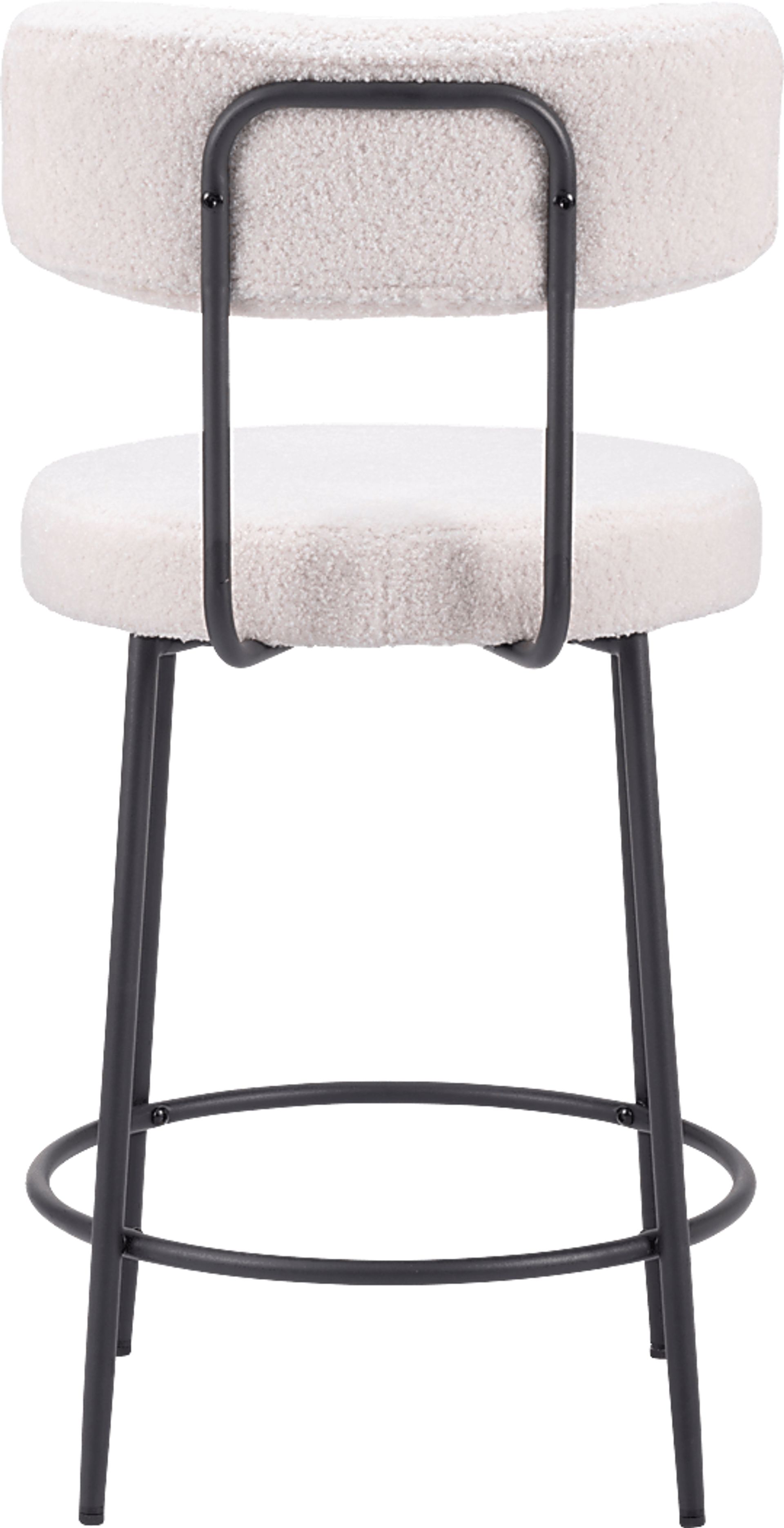 Rentz White Counter Height Stool, Set of 2 - Image 6