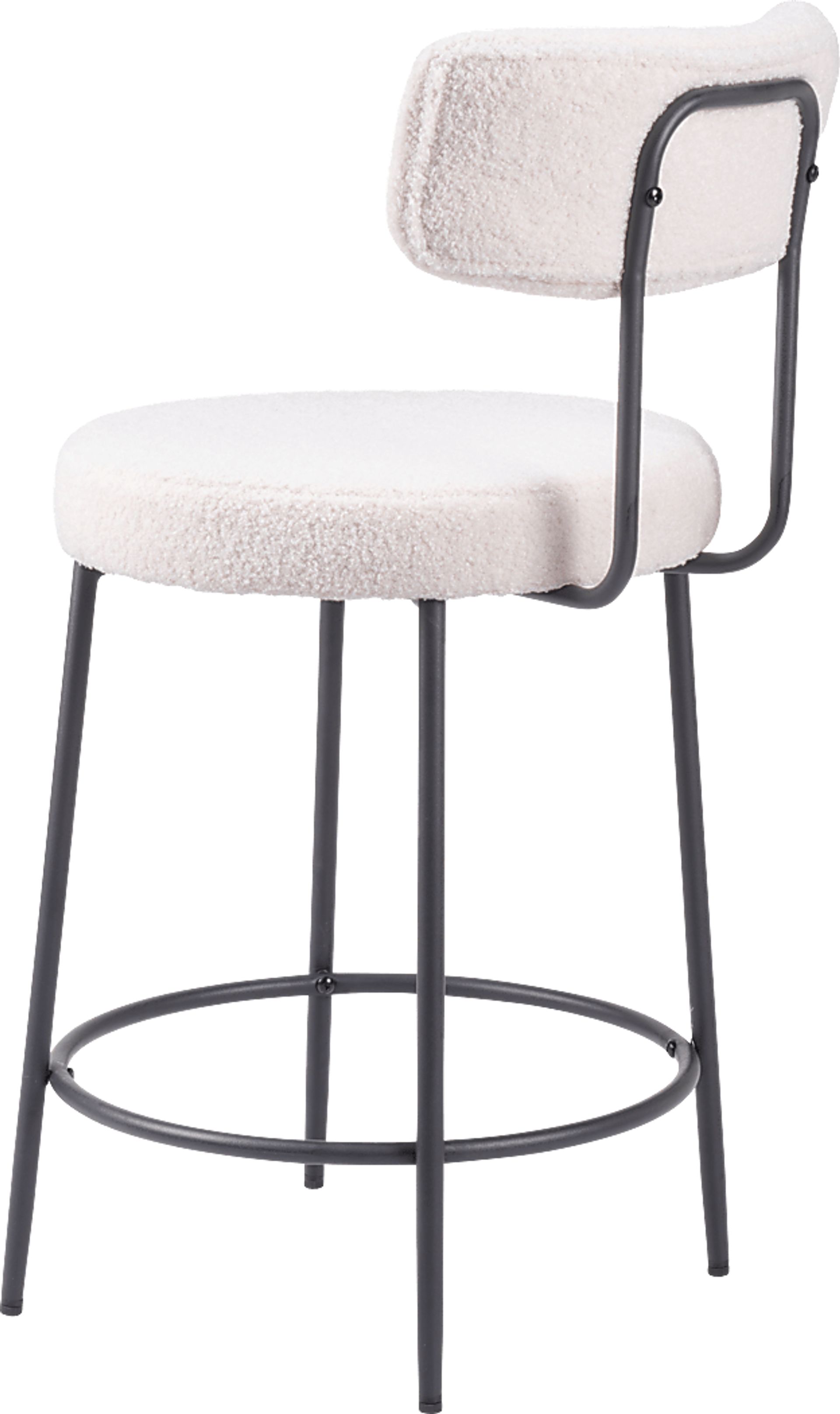 Rentz White Counter Height Stool, Set of 2 - Image 7