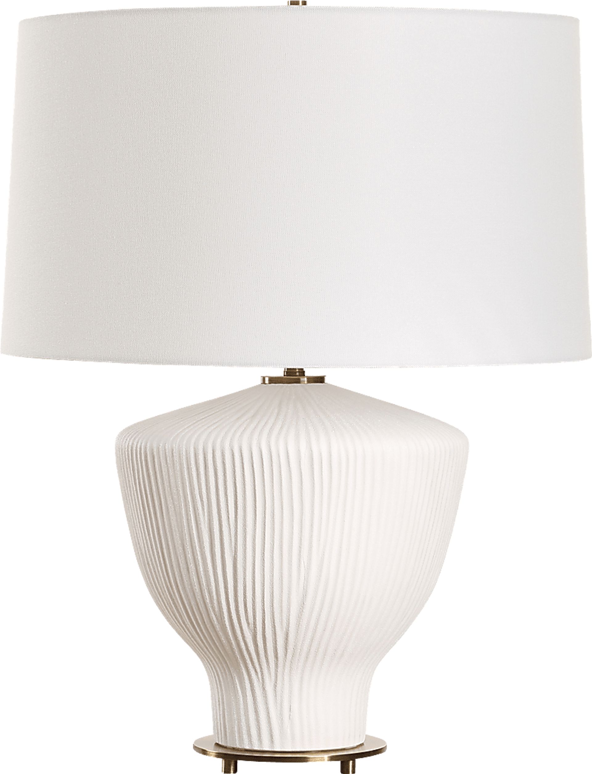 Renville Boulevard White Lamp - Image 1