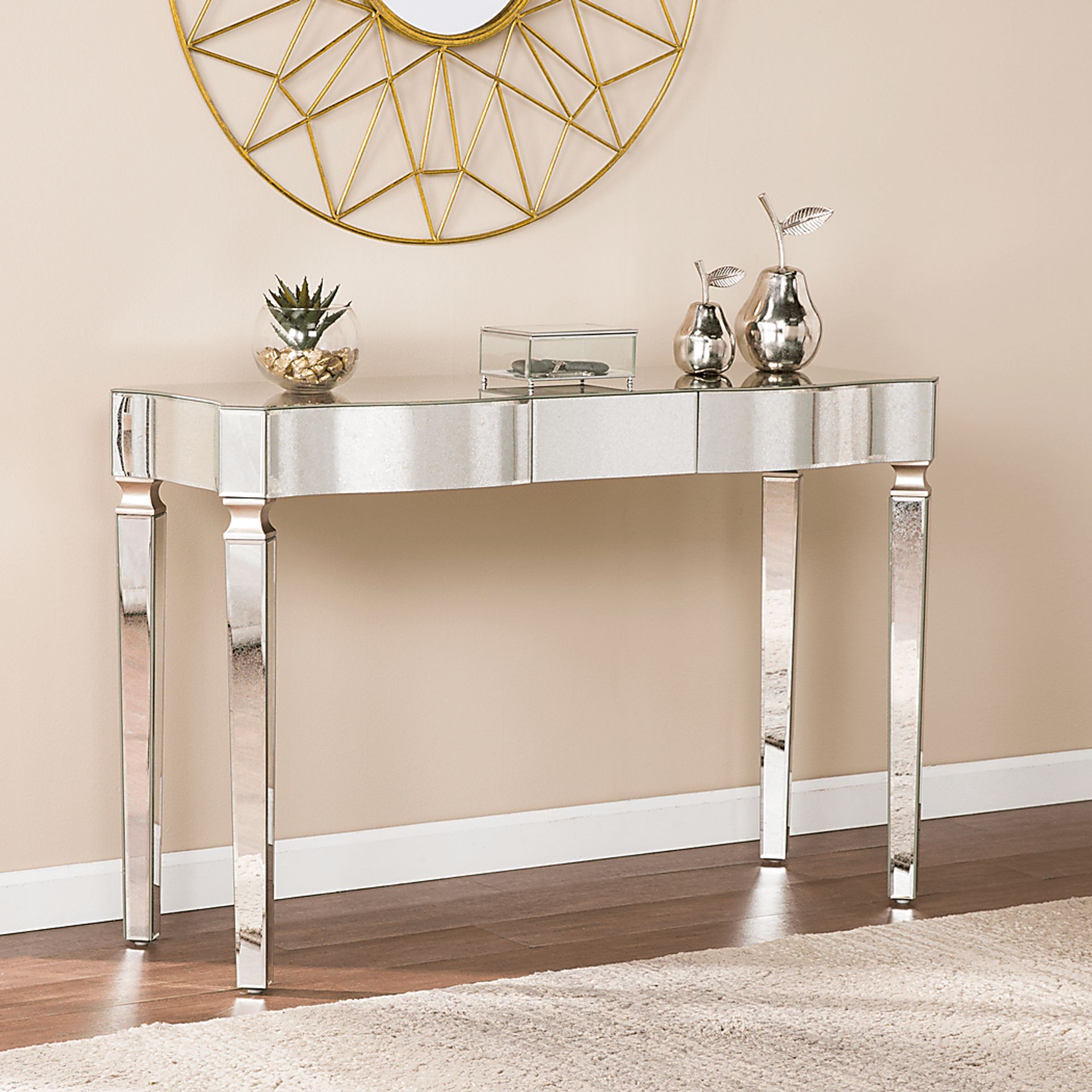 Renville Silver Console Table - Image 2