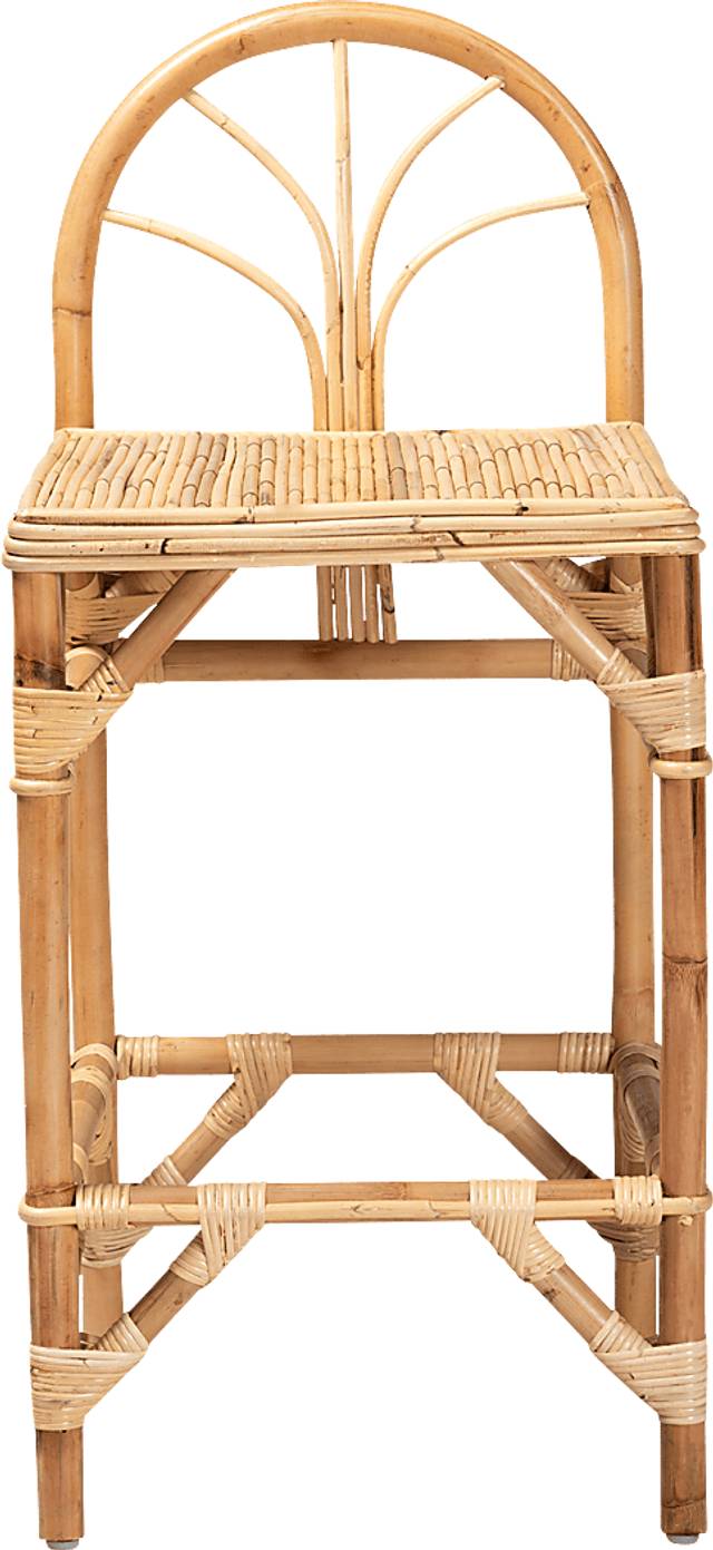 Renwick Brown Counter Height Stool - Thumbnail - Image 2