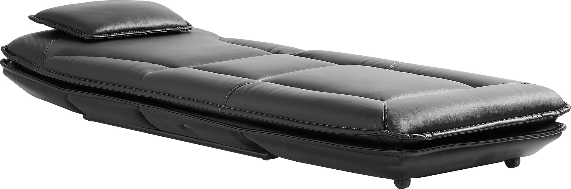Repose Black Power Reclining Chaise - Image 4