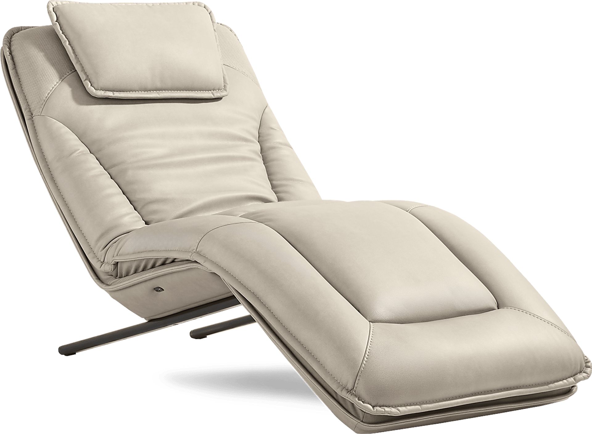 Repose Gray Power Reclining Chaise - Image 2