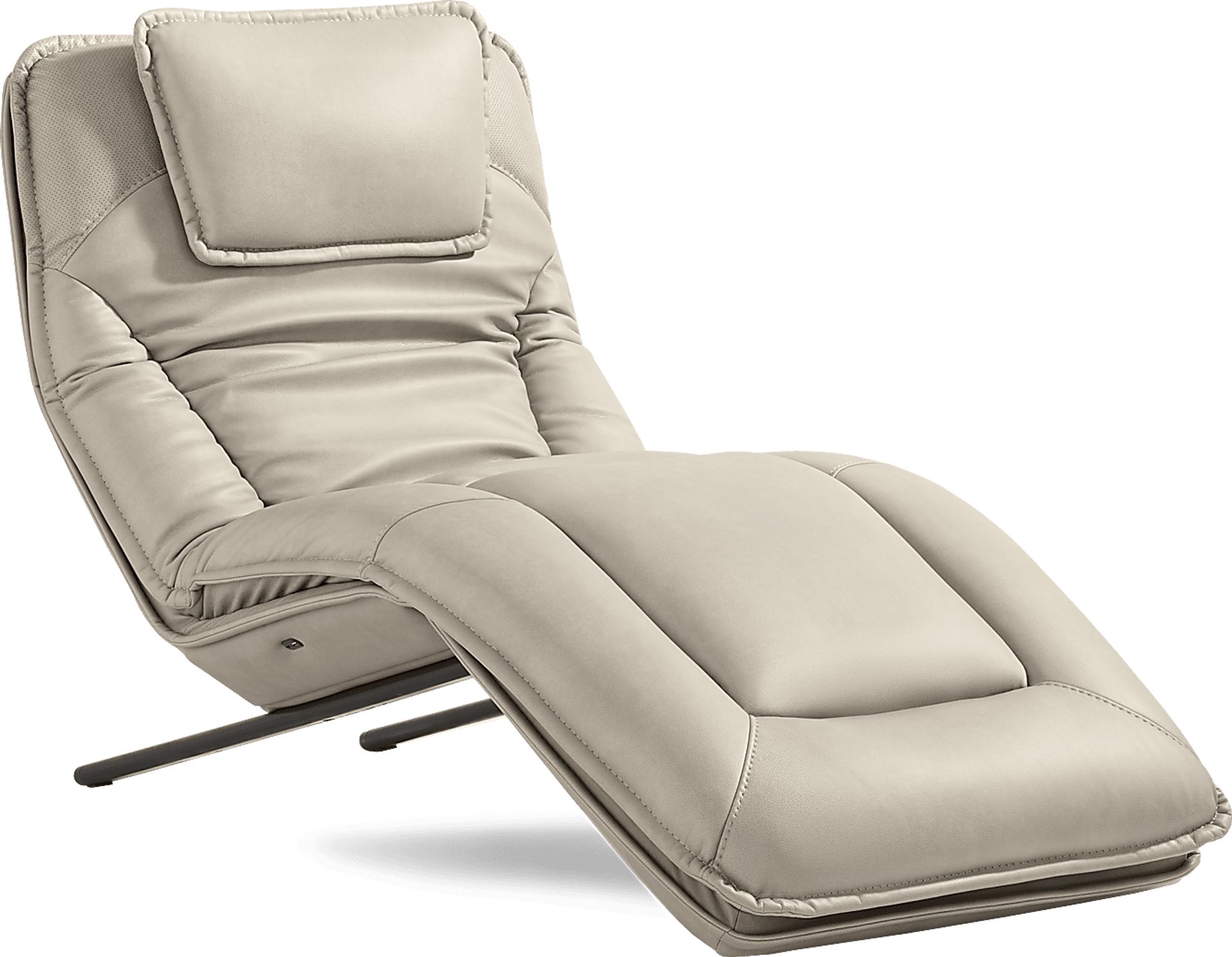 Repose Gray Power Reclining Chaise - Image 3