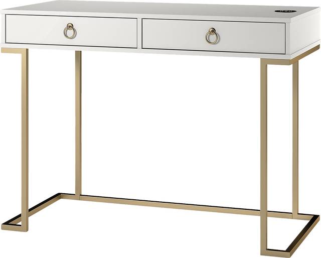 Reppert White Desk - Thumbnail - Image 2