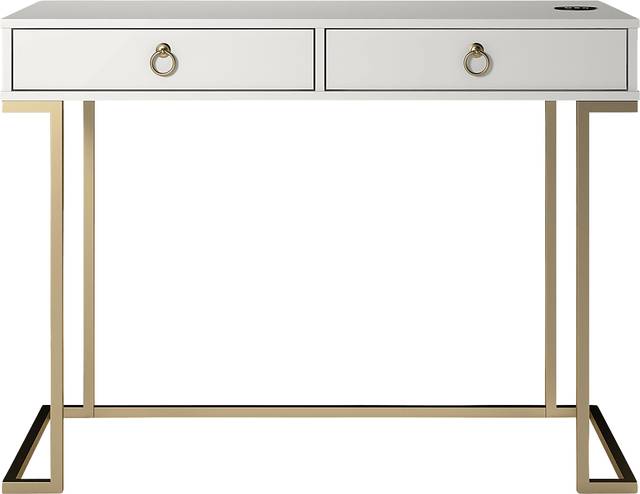 Reppert White Desk - Thumbnail - Image 1