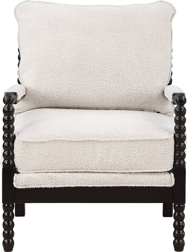 Reseda Beige Accent Chair - Thumbnail - Image 3