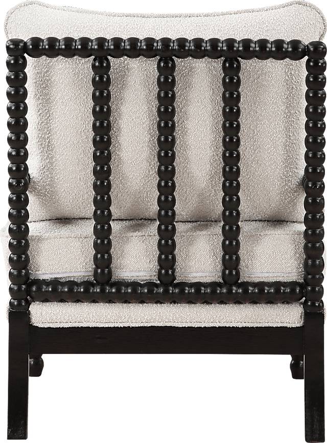 Reseda Beige Accent Chair - Thumbnail - Image 4