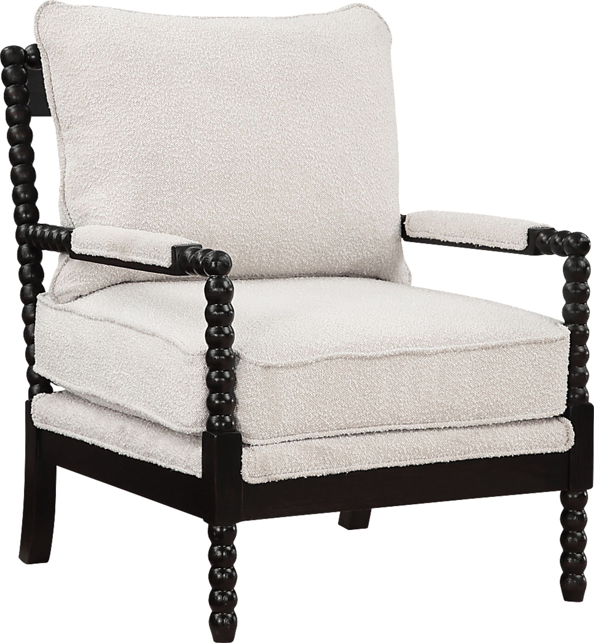 Reseda Beige Accent Chair - Image 1