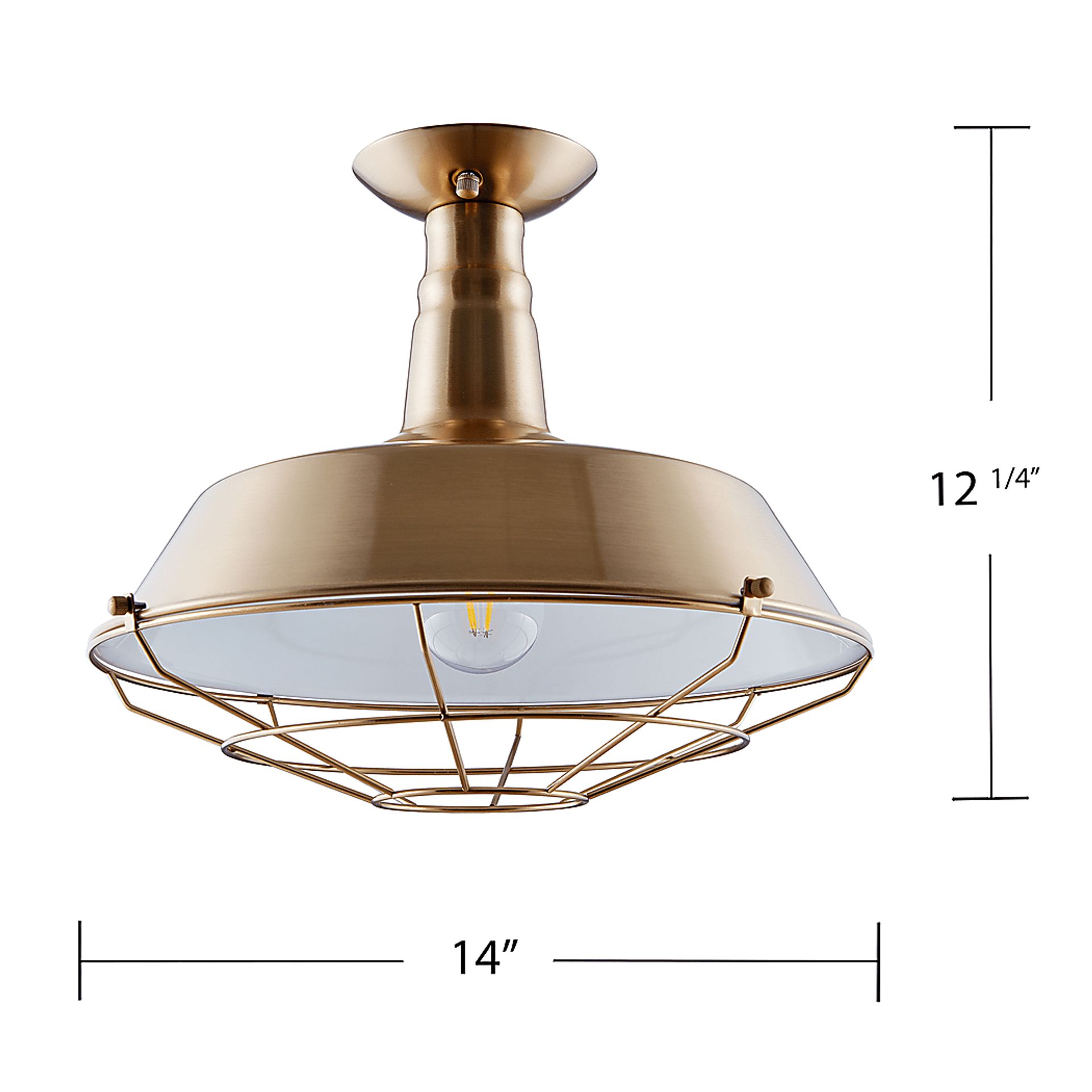 Reseda Brass Pendant - Image 7