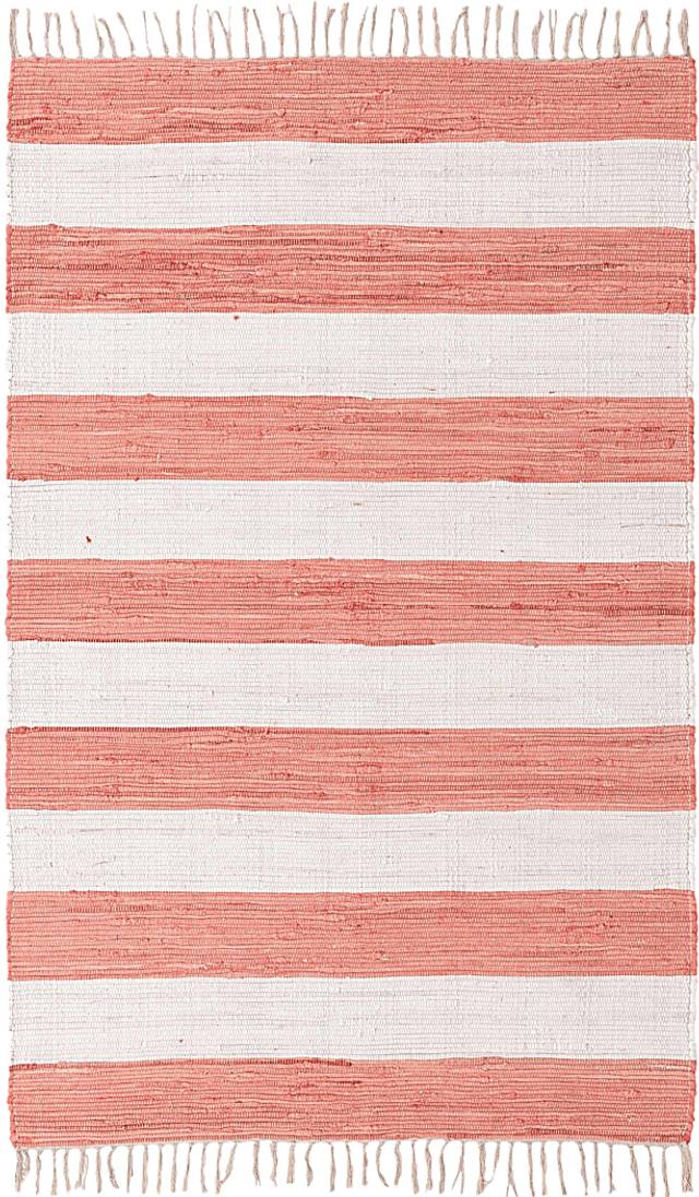 Reshay Coral 5'1 x 8' Rug - Thumbnail - Image 1