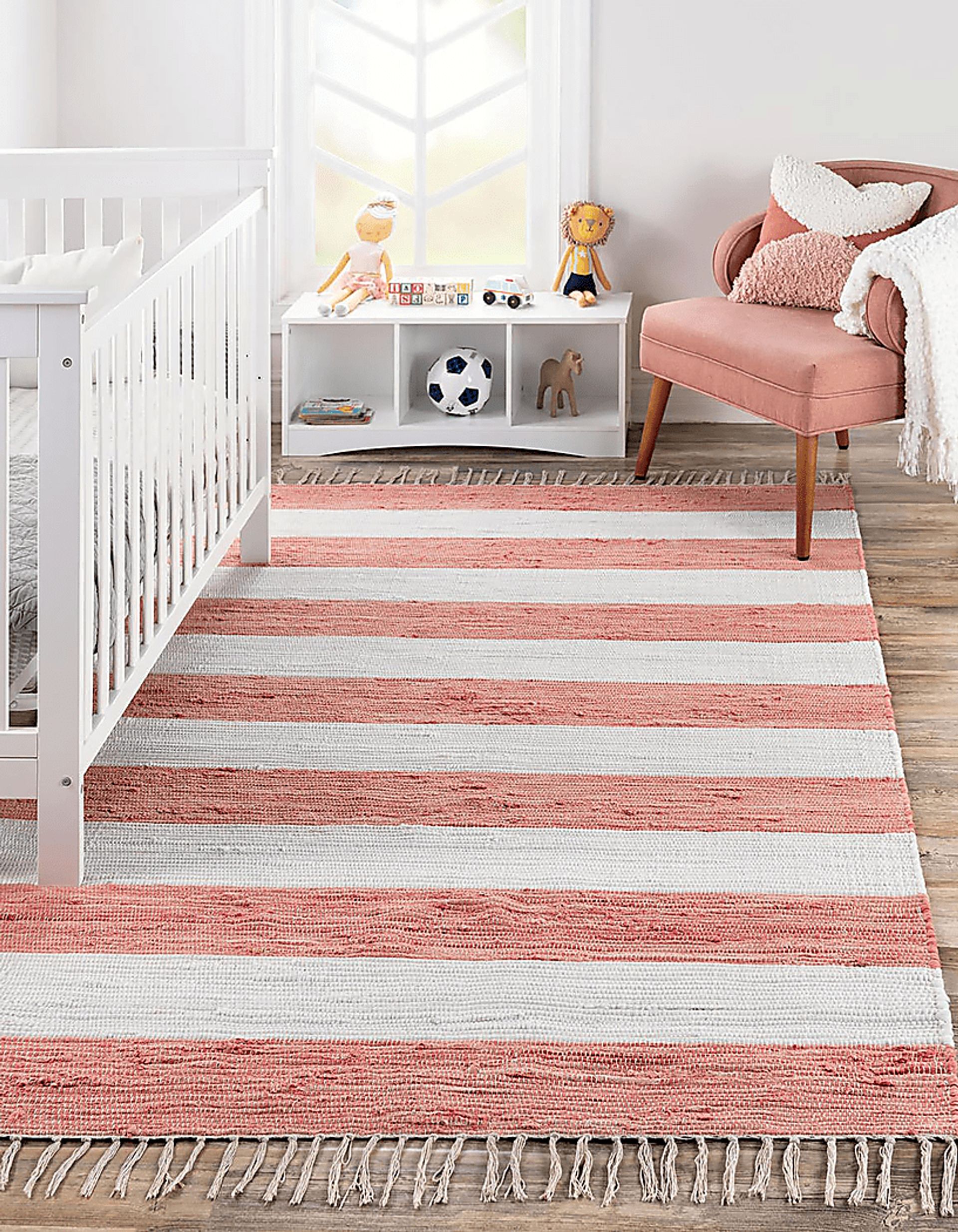 Reshay Coral 7'10 x 10' Rug - Image 2