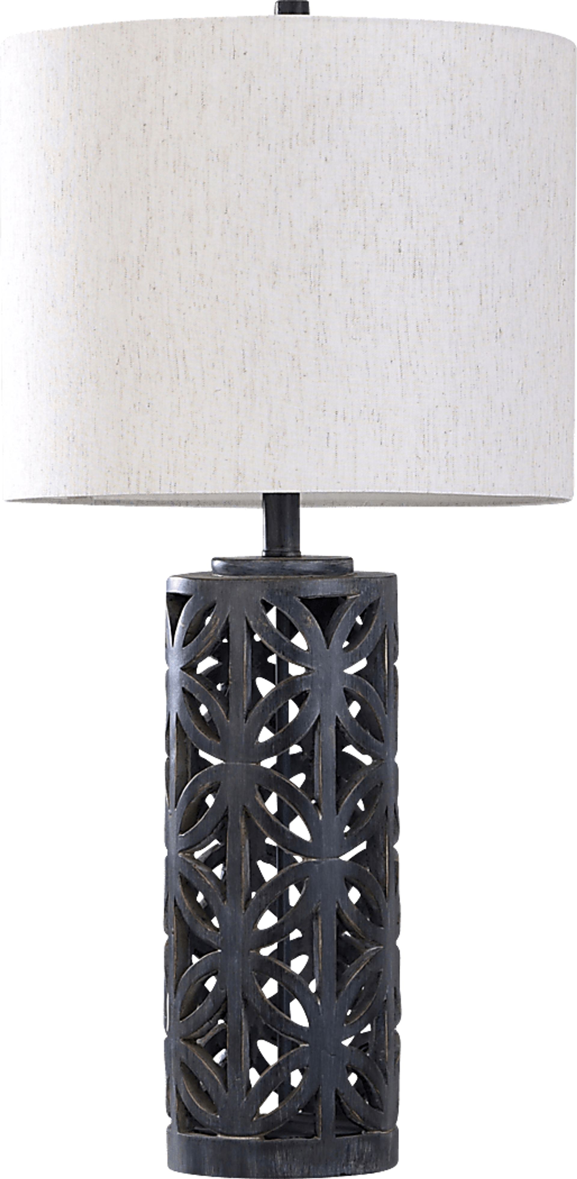 Restani Loop Black Lamp - Image 1